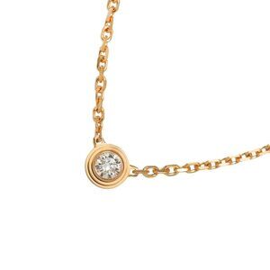 Cartier d Amour Diamond Necklace XS 18K Pink Gold 750 90289379